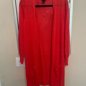 Halogen Vibrant Red Women's Cardigan